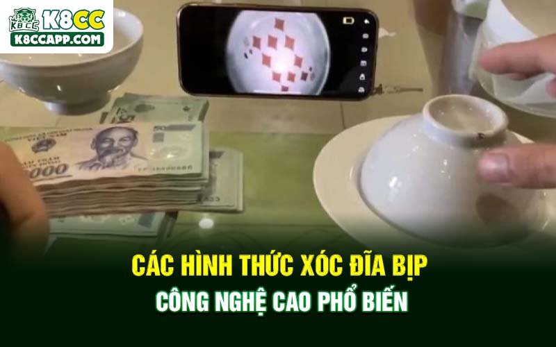 Các hình thức xóc đĩa bịp công nghệ cao phổ biến